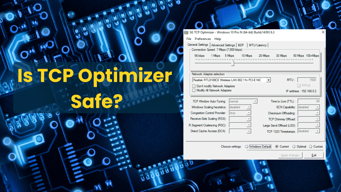 Is TCP Optimizer Safe? A Comprehensive Analysis