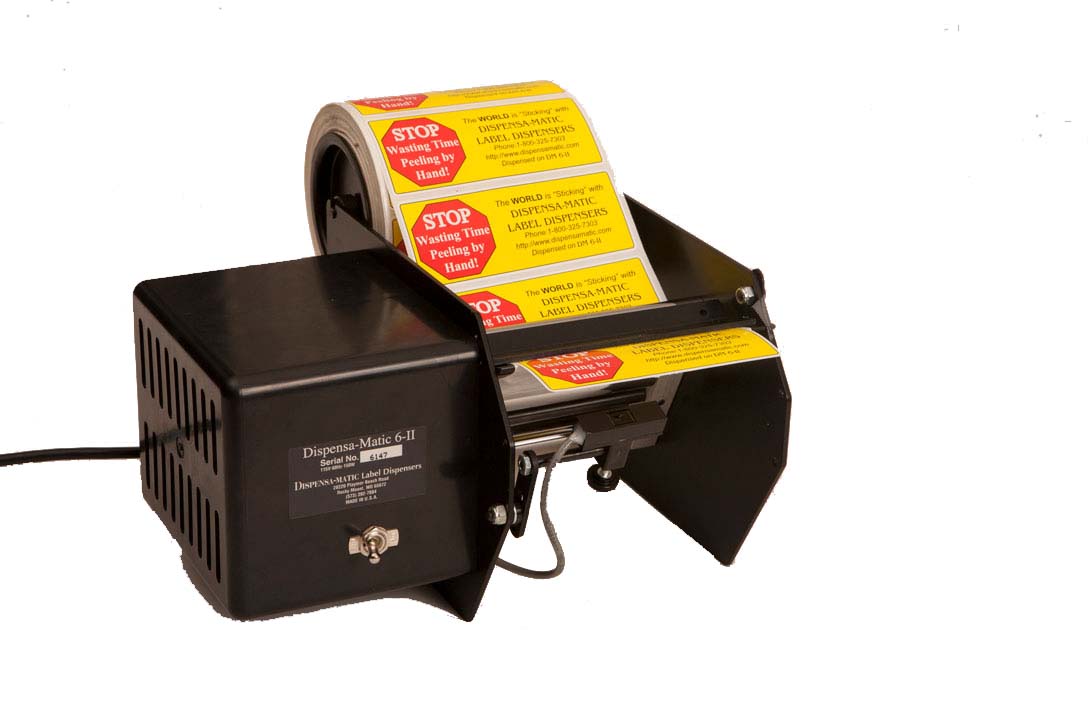 DispensaMatic U45 Label Dispenser, U45 High Speed with Switch, Up to