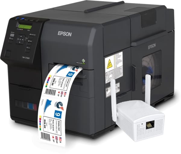 Epson ColorWorks C7500 Inkjet Label Printer (Matte) Wireless Enabled