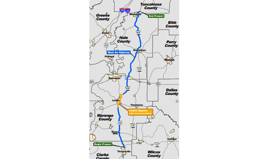 West Alabama Highway TCS Engineering