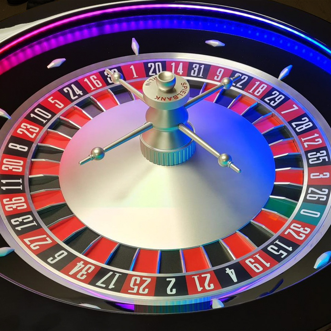 Custom Roulette Wheel TCSJOHNHUXLEY