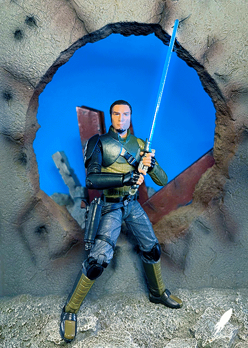 Star Wars Rebels The Black Series Kanan Jarrus Action Figure TCS ROCKETS
