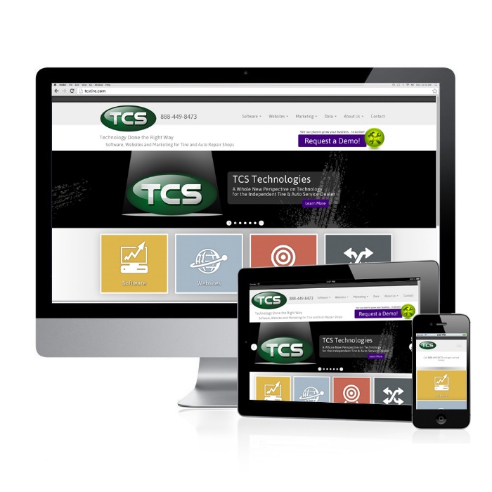 THE NEW A RESPONSIVE SITE FOR THE TIRE AND AUTO SERVICE