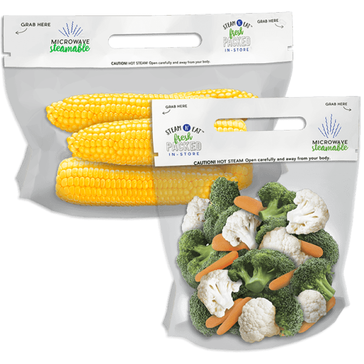 Supermarket fresh produce packaging solutions TC Transcontinental