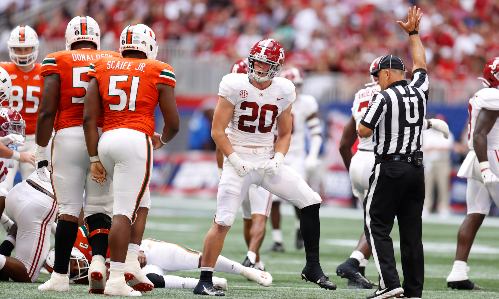 With Christopher Allen out, Drew Sanders is Alabama's next man up at