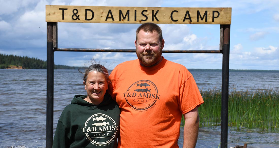 About Us T & D Amisk Camp, Amisk Lake Fishing, Beaver Lake, Northern