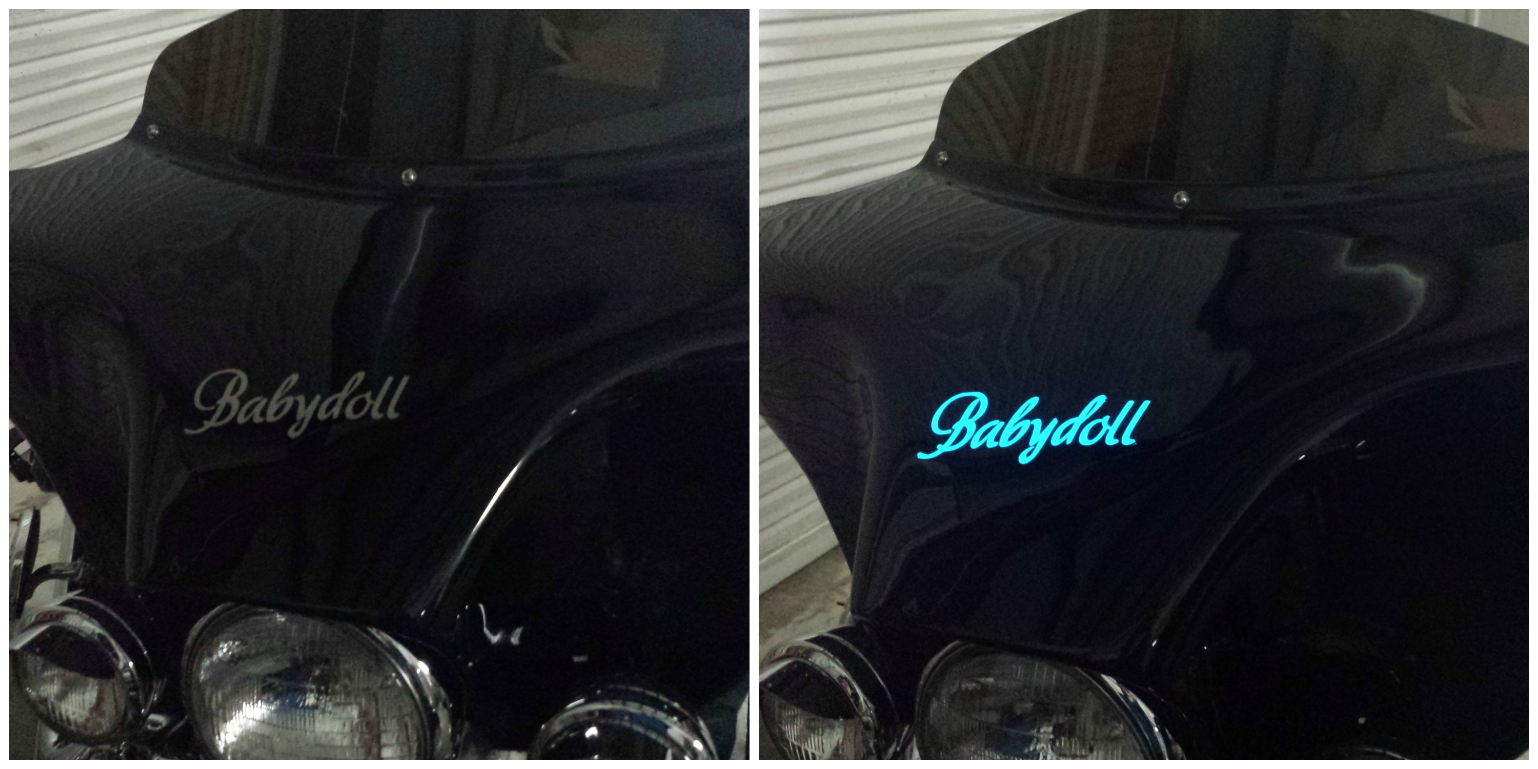 Electric paint that lights up! TD Customs Lumilor Lab