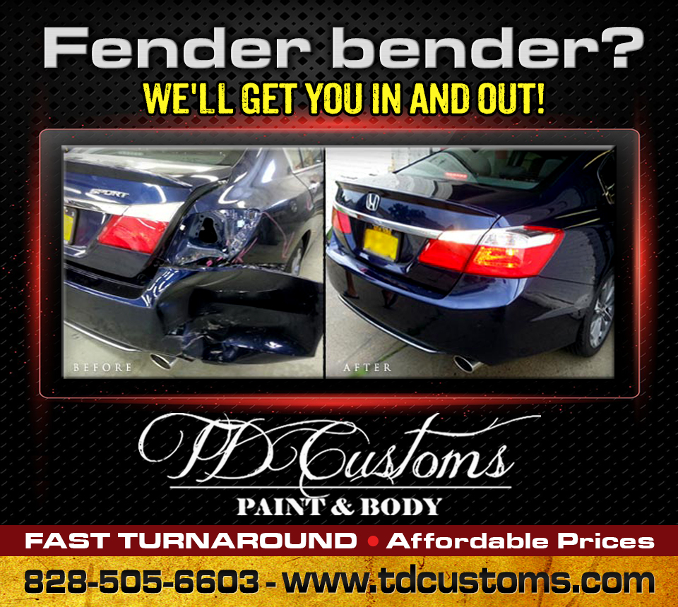 Hendersonville Collision Repair Mills River Auto Body Shop