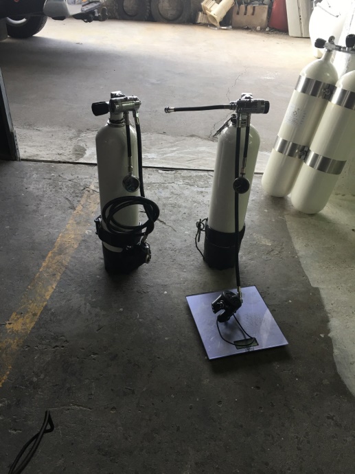 Tank fills TD Diving