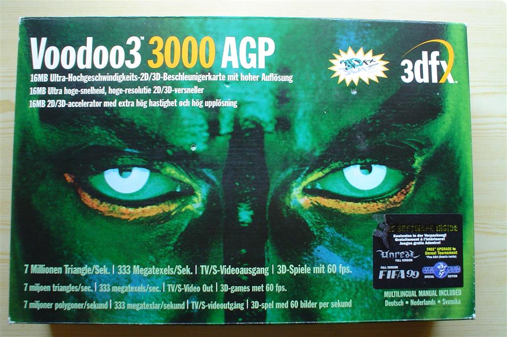 tdfx.de -->3dfx Voodoo3 3000 AGP