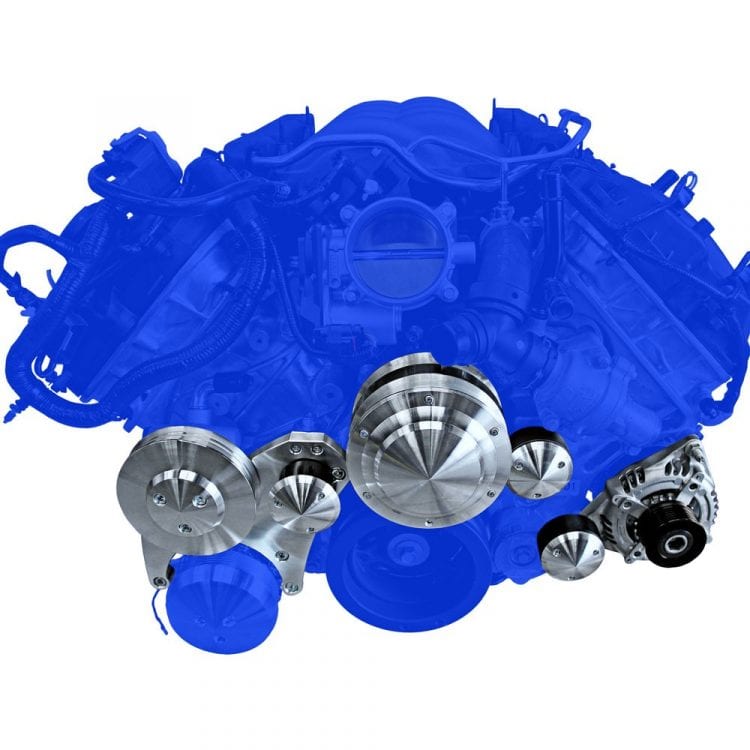 5.0 Coyote March Performance Serpentine Kit Power Steering