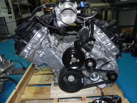 460HP - 5.0 Coyote Ford Crate Engine 10 Speed Trans F100 Truck