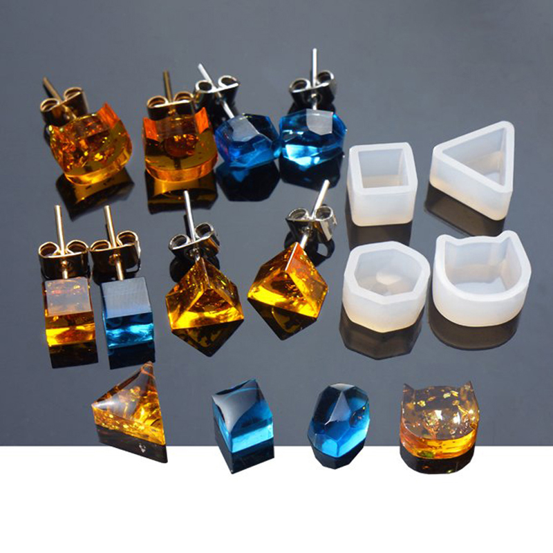 Flower Earring Resin MoldsEpoxy Resin MoldCreativity Earring Crafts