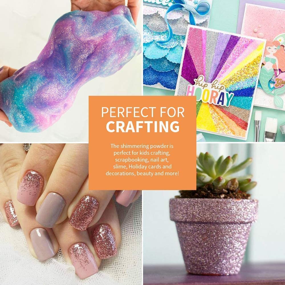 Glitter Powder Sequins for Resin Arts Crafts Extra Solvent Resistant