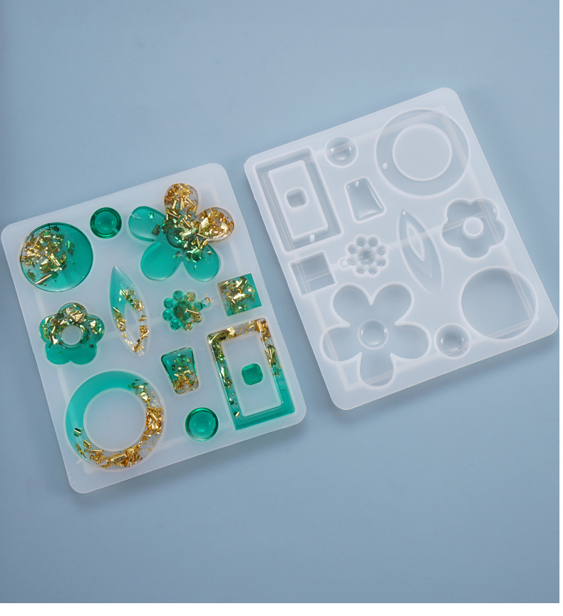 Flower Earring Resin MoldsEpoxy Resin MoldCreativity Earring Crafts