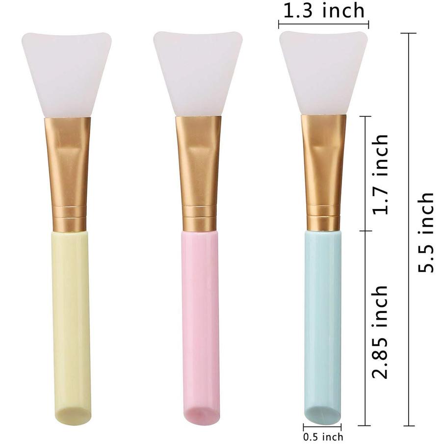 Silicone Brushes for Mixing Resin, Epoxy, Liquid, Paint, Making Glitter
