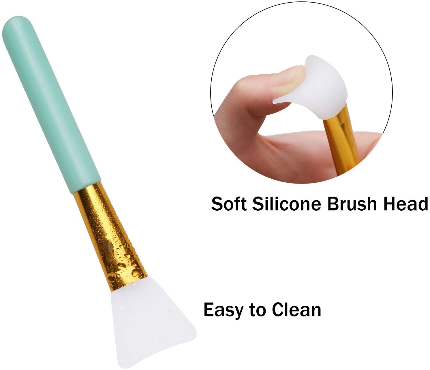 Silicone Brushes for Mixing Resin, Epoxy, Liquid, Paint, Making Glitter