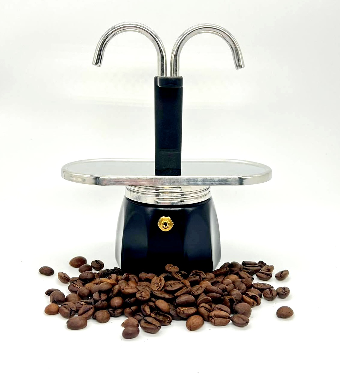 GAT DOUBLE INOX Moka Espresso Coffee Maker Tea and Coffee Accessories