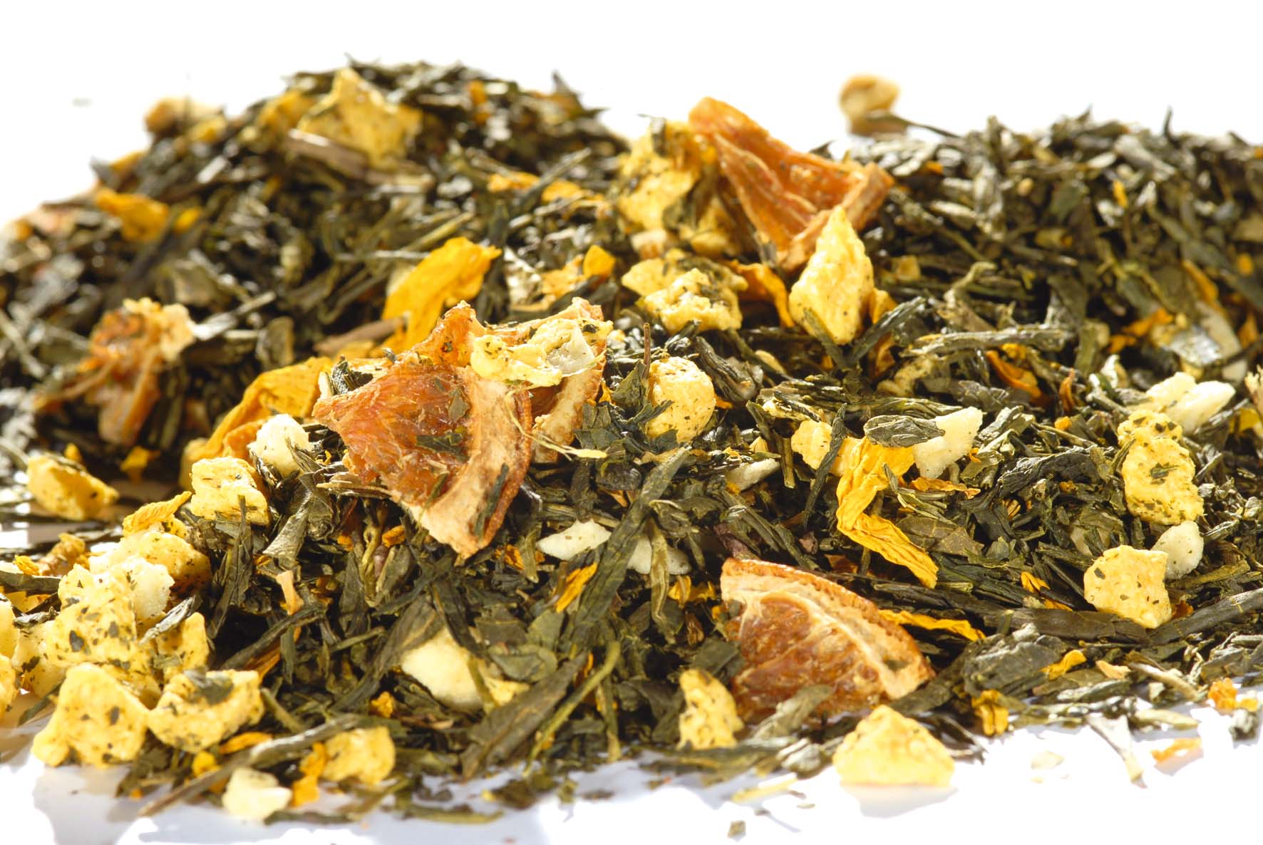 Earl Grey Green Orange zöld tea tea.hu