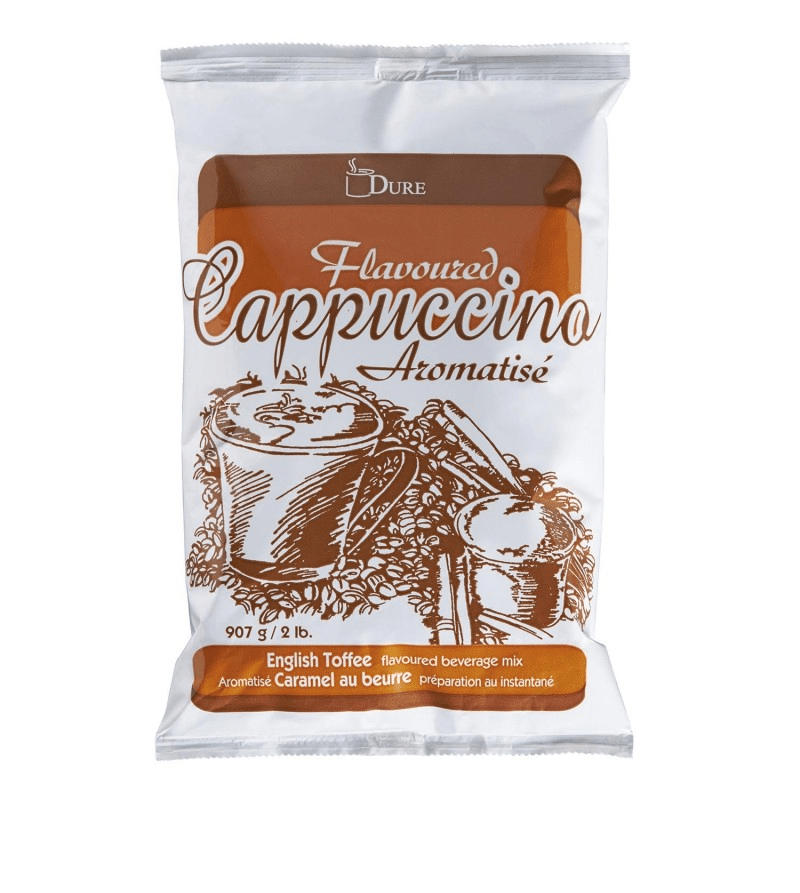 Dure English Toffee Cappuccino 6x907g Tea & Coffee Company