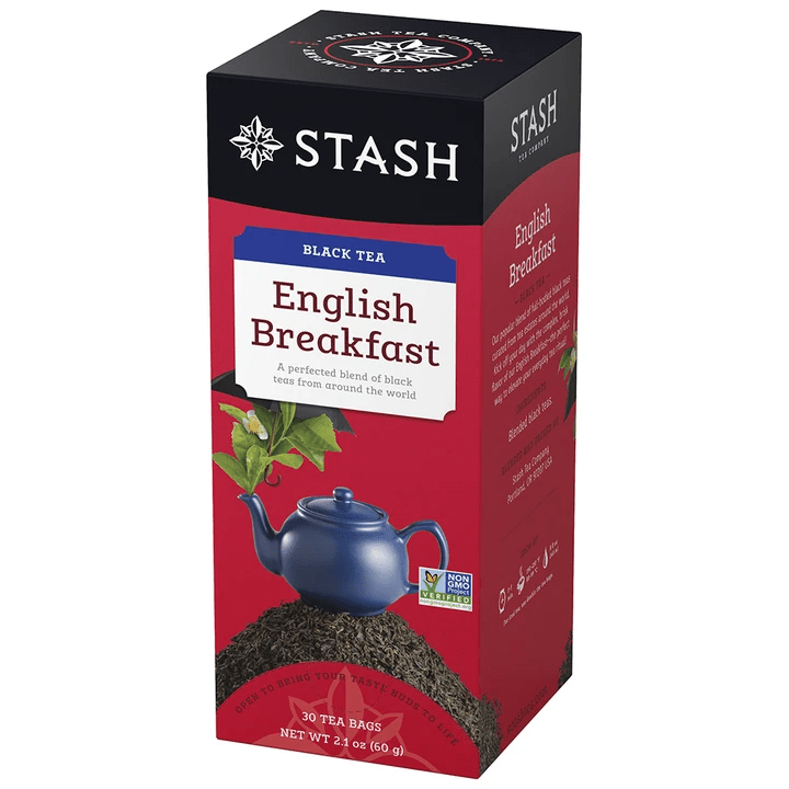 Stash English Breakfast Tea (30 Pack) Tea & Coffee Company