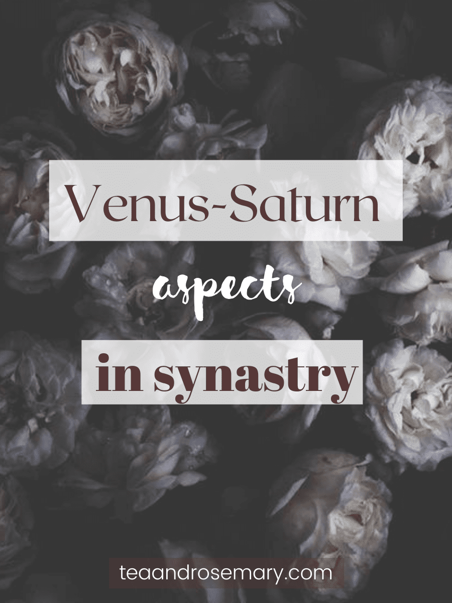 VenusSaturn Aspects In The Synastry Chart