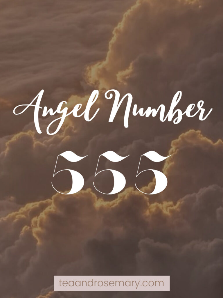 6 Reasons You Keep Seeing Angel Number 555 Tea & Rosemary