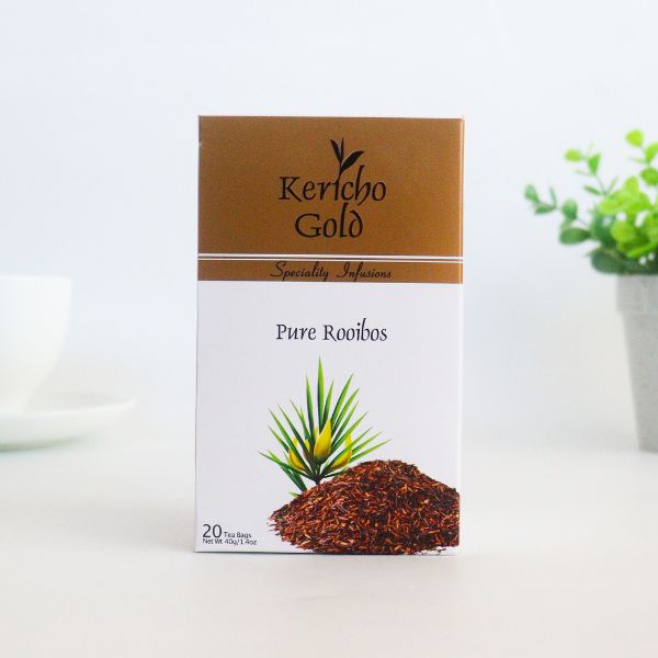 Kericho Gold Pure Rooibos Tea 20 envelopes Tea At Heart
