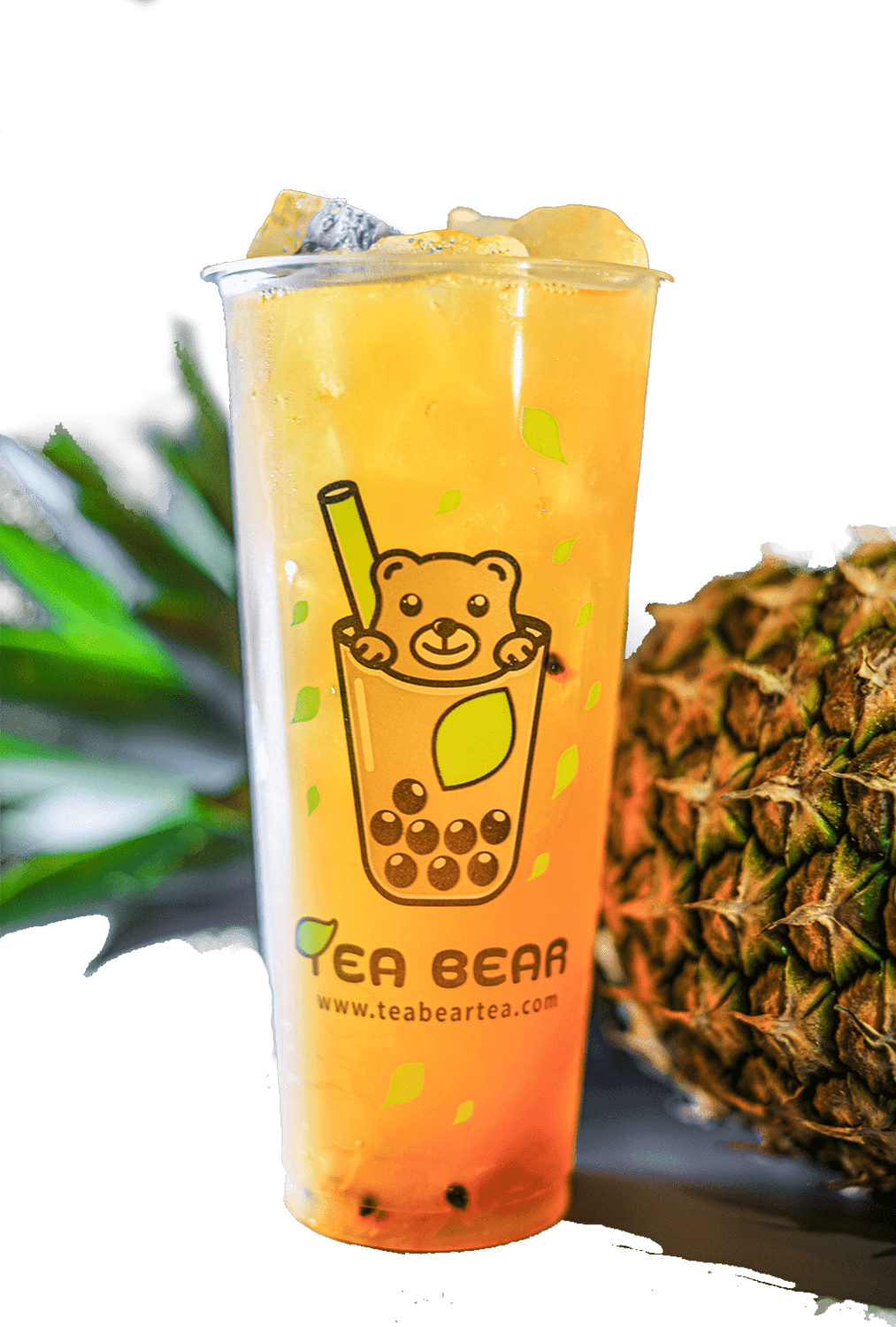 Piña Passion Fruit Tea Boba Tea in Cypress TX, Bubble Tea in Cypress