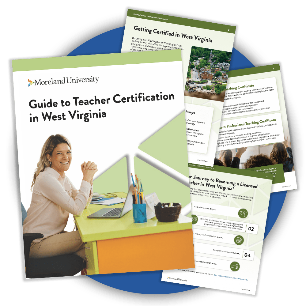 West Virginia Teacher Certification Guide Moreland University