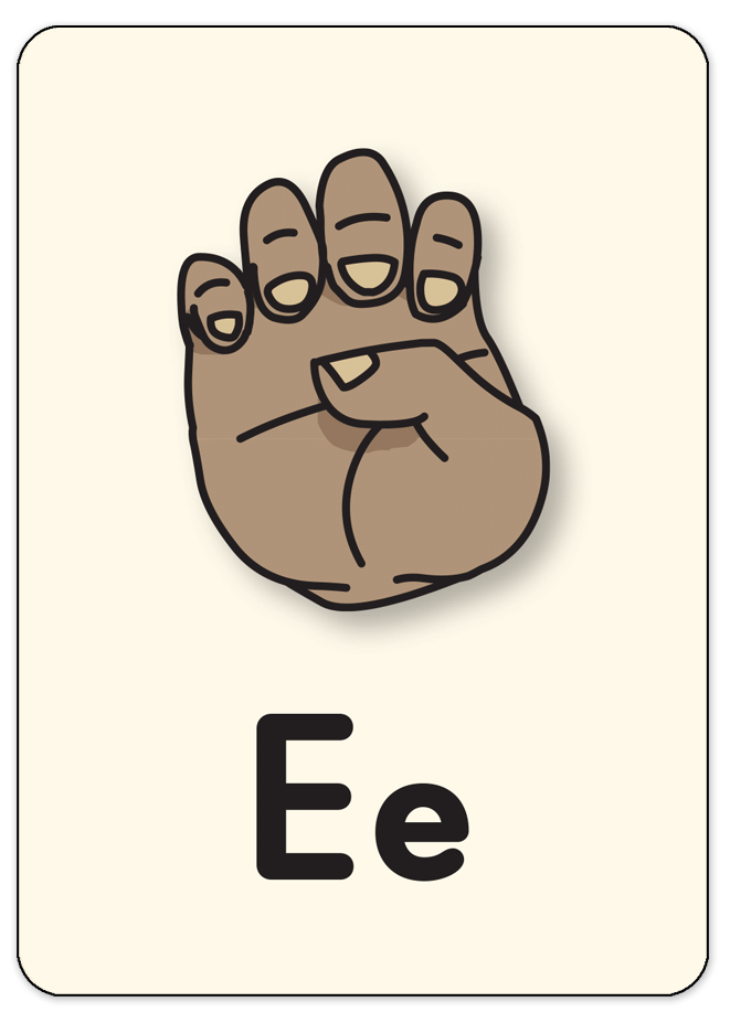 American Sign Language Poster Starfall ParentTeacher Center