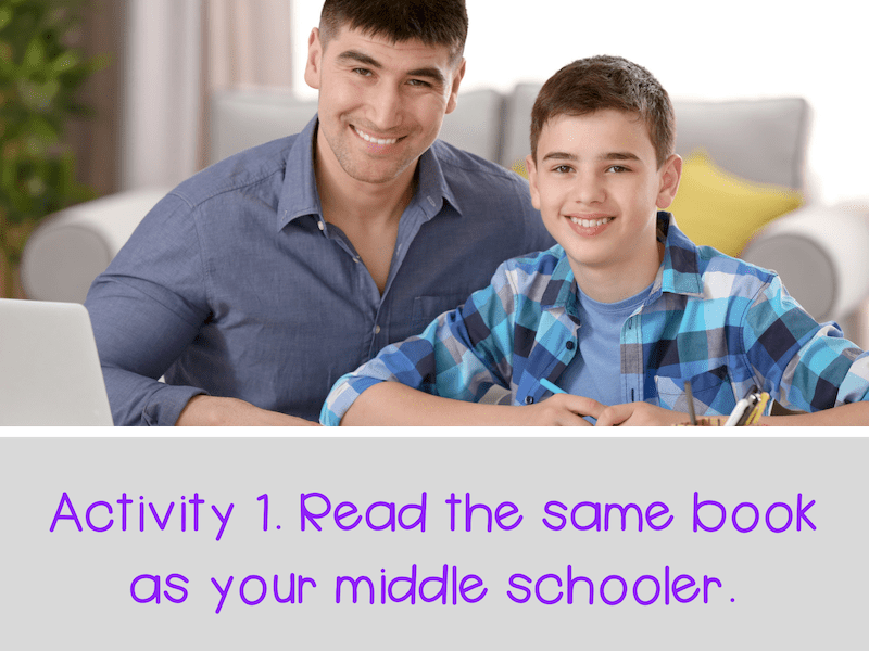 Summer Reading Activities for your Middle Schooler