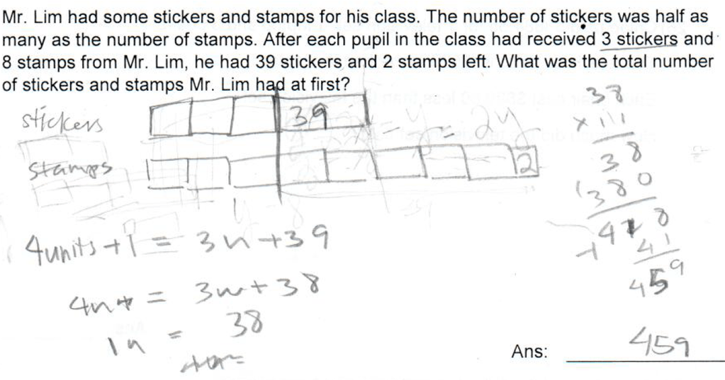 Advanced Bar Models Problems TeachableMath