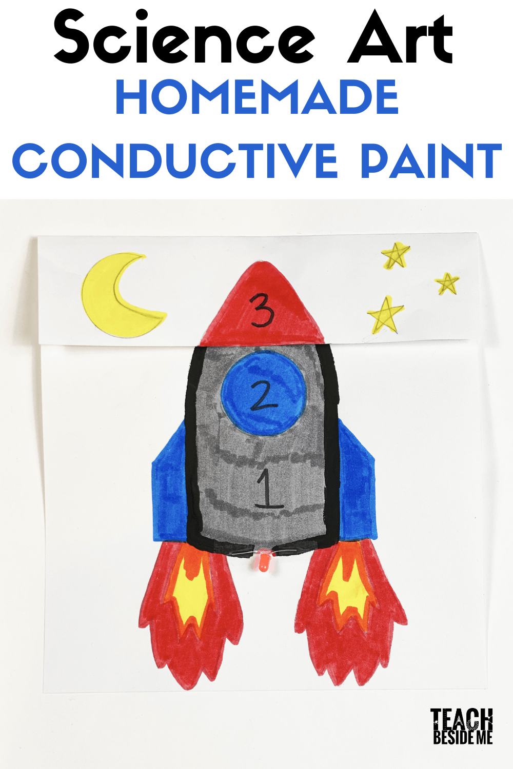 Science Art Conductive Paint Circuits Teach Beside Me