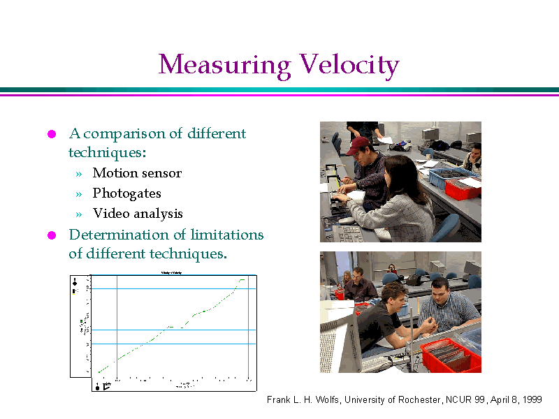Measuring Velocity
