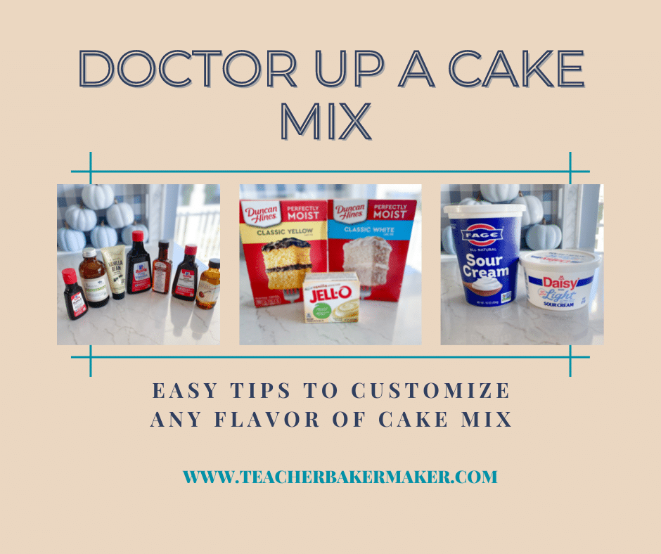Doctor Up a Cake Mix So It Tastes Homemade with My Flavorful Tips