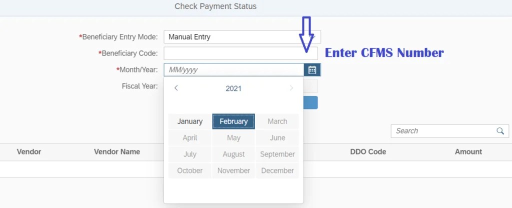 CFMS AP Employees Salary Details Teachers Salary Particulars 2021