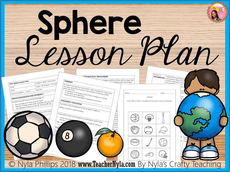 Sphere Lesson Plan Nyla's Crafty Teaching