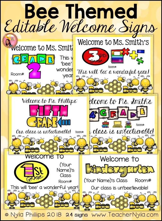 15 Printable Signs For Classrooms Nyla's Crafty Teaching