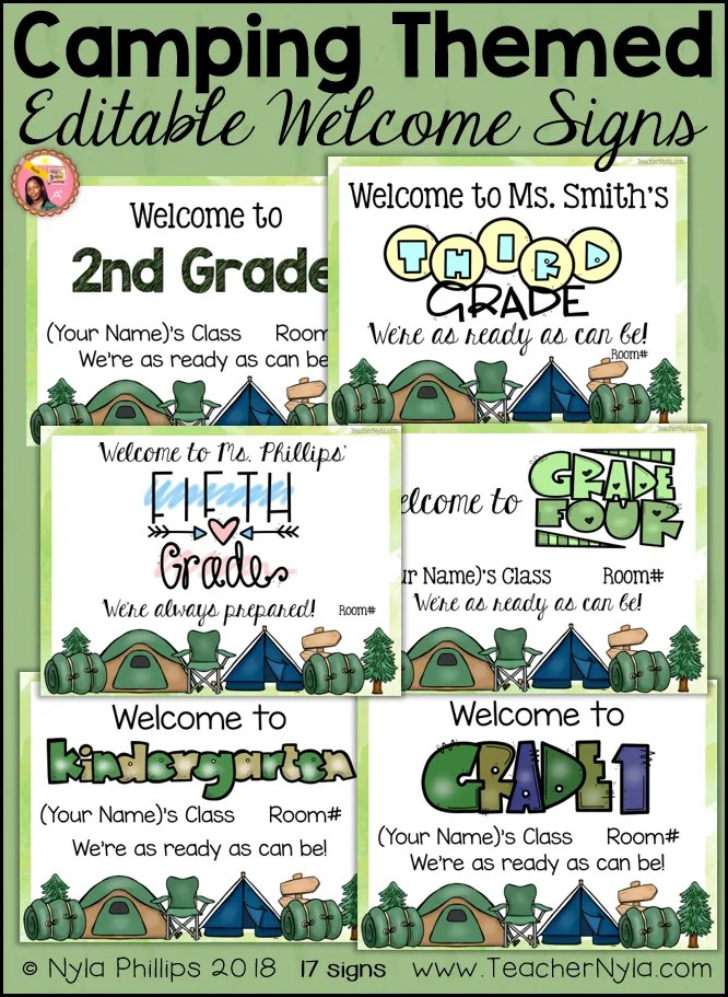 15 Printable Signs For Classrooms Nyla's Crafty Teaching