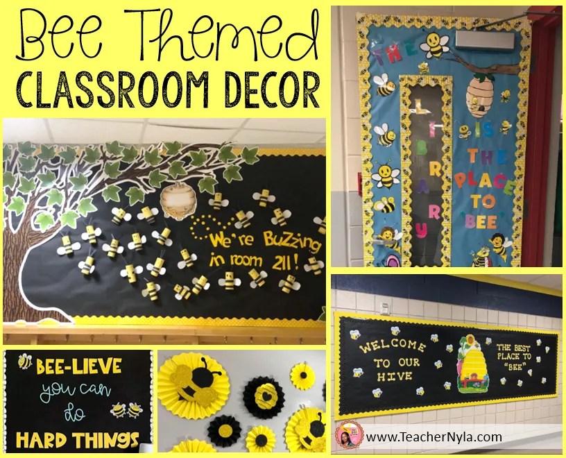 Bee Themed Classroom Decor Ideas For Teachers Nyla's Crafty Teaching