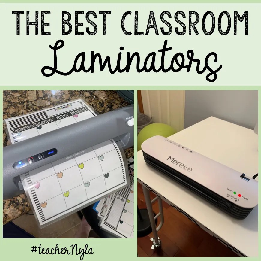 The 5 Best Thermal Laminators For Teachers Nyla's Crafty Teaching