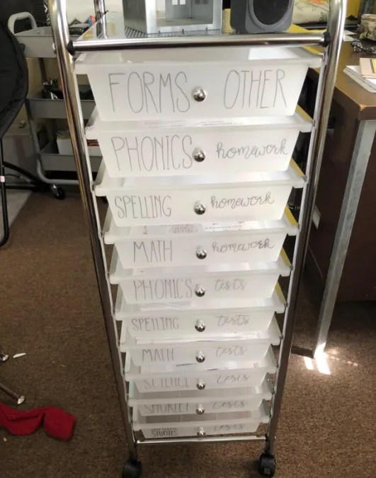 12 Simple Turn In Bins For Classrooms Nyla's Crafty Teaching