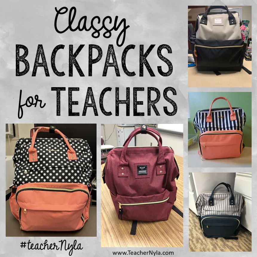 Teacher Backpacks Are The Best Teacher Bags Nyla's Crafty Teaching