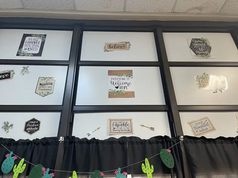 How To Decorate Classroom Windows Nyla's Crafty Teaching