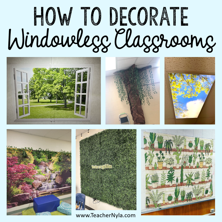 How To Decorate A Windowless Classroom Nyla's Crafty Teaching