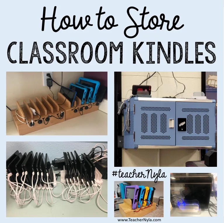 Classroom Kindle Storage Ideas Nyla's Crafty Teaching