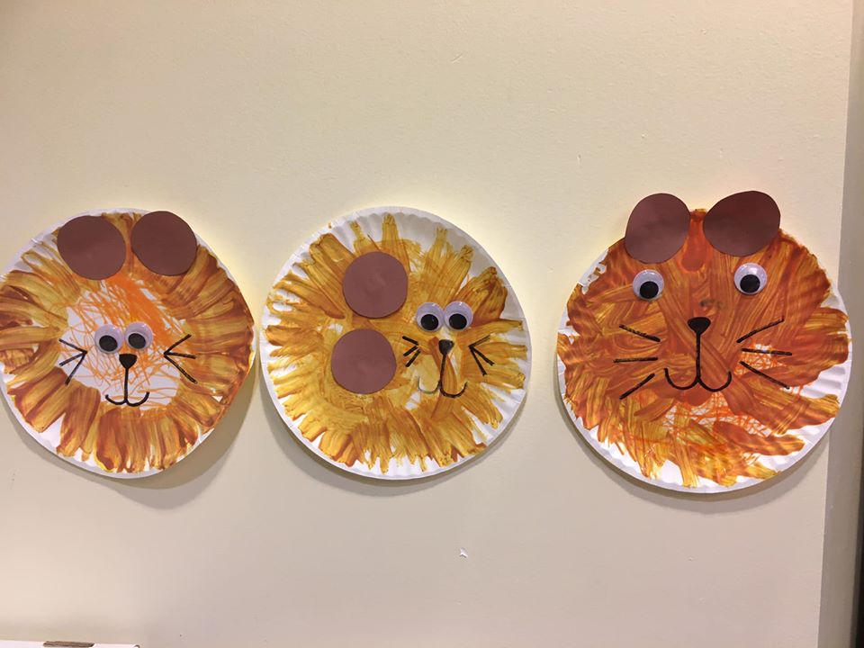 Paper Plate Lion Craft.
