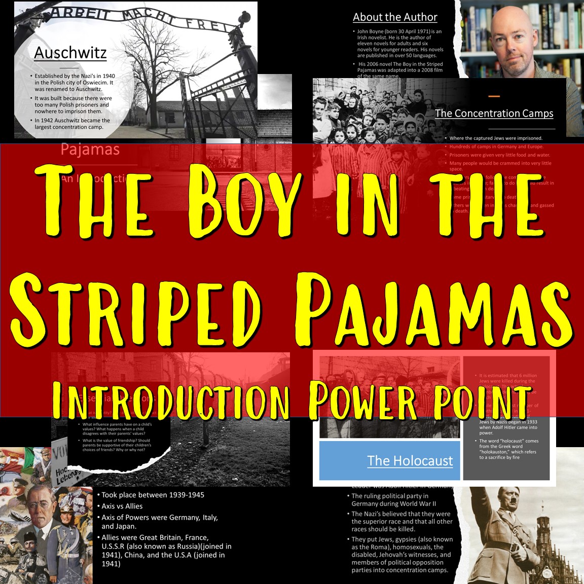 The Boy in the Striped Pajamas Introduction Power Point