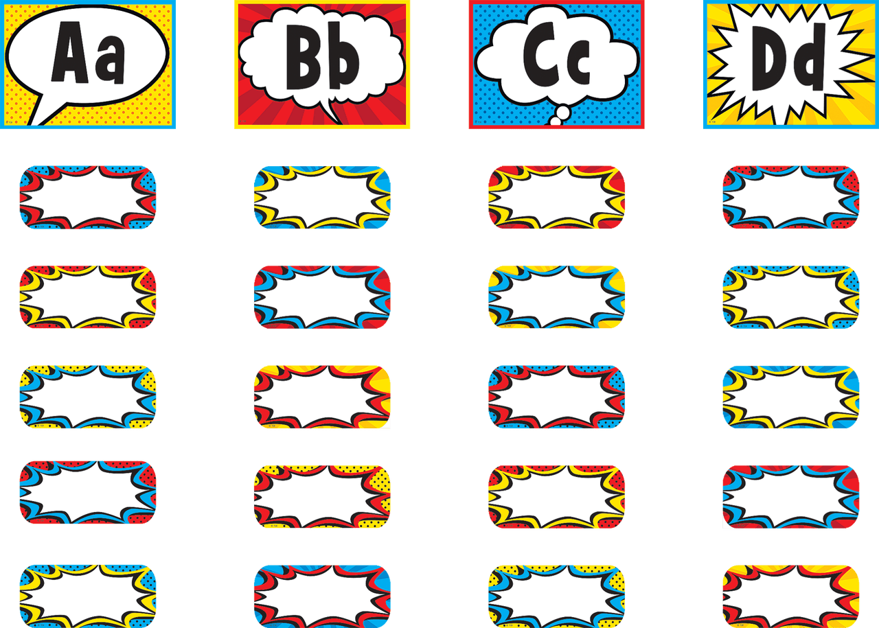 Superhero Word Wall The Teacher's Trunk